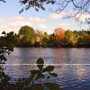 Langwater Pond at dawn   WB